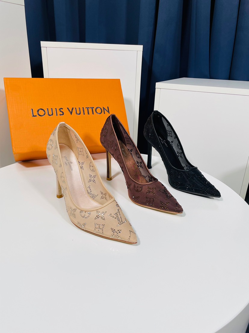 L X V  High Heels 10cm（Multiple colors）
