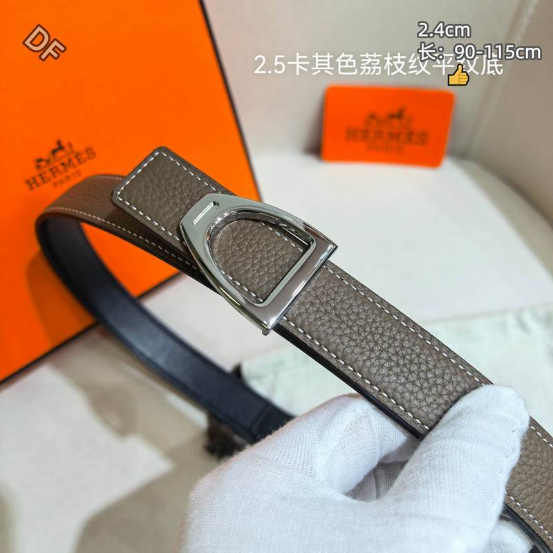 Herms 24mm Belt(Multiple colors) detail 15