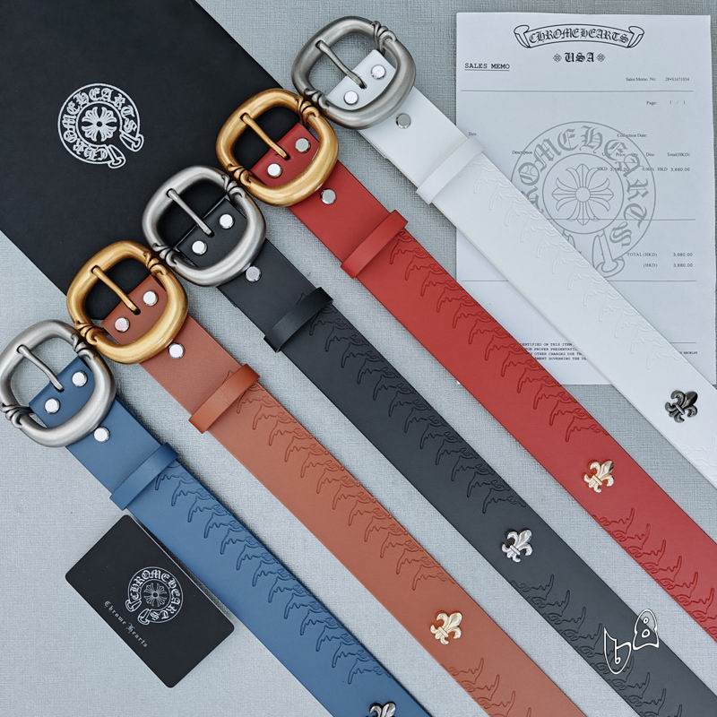 Chrome H 38mm Belt（Multiple colors）