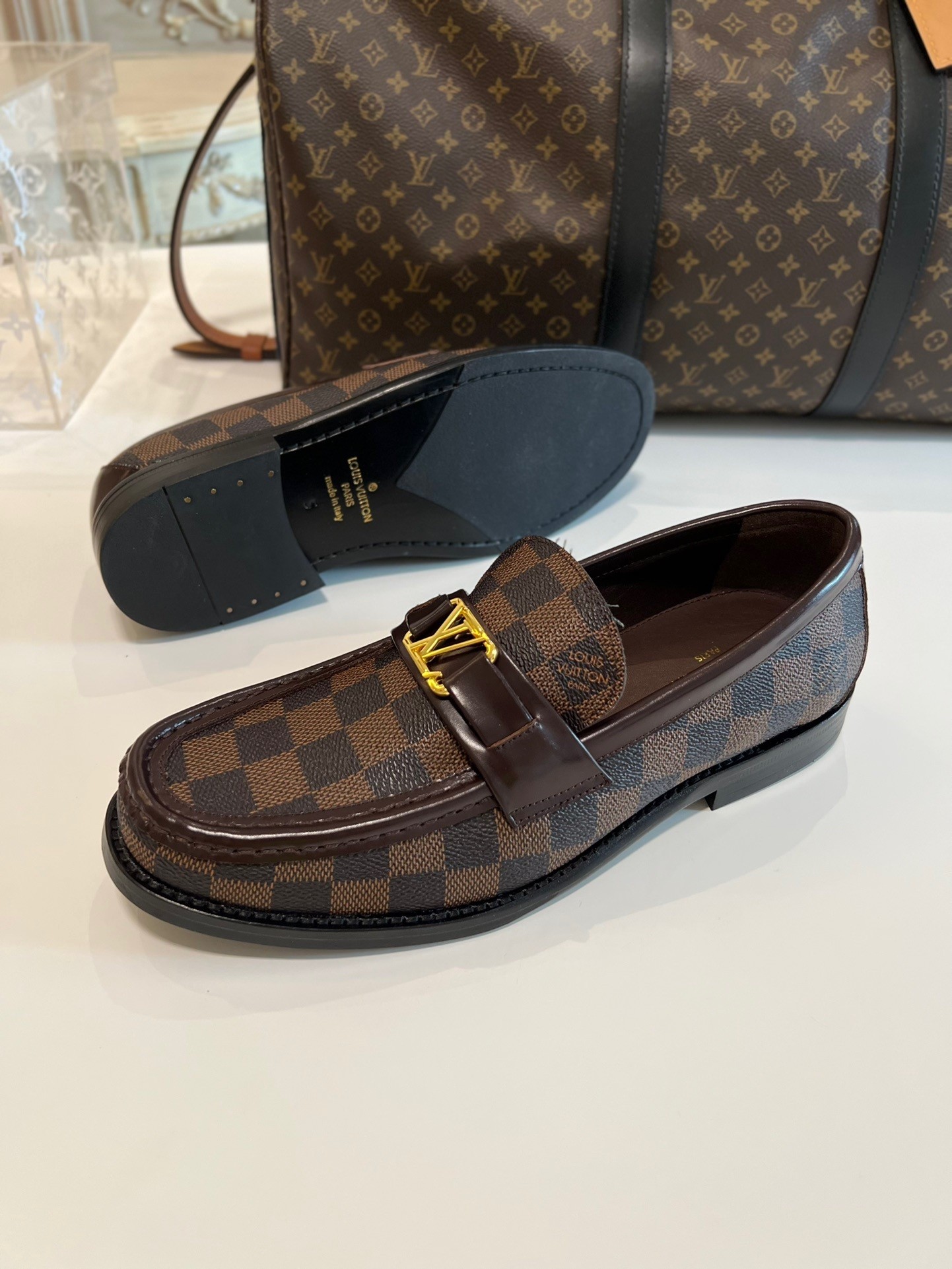 L X V Men's new high qualityLoafers detail 6