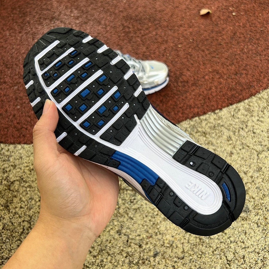 Nike P-6000白蓝银 Nike耐克男鞋 P-6000 PRM 网面透气耐磨运动训练复古跑步鞋 BV1021-001