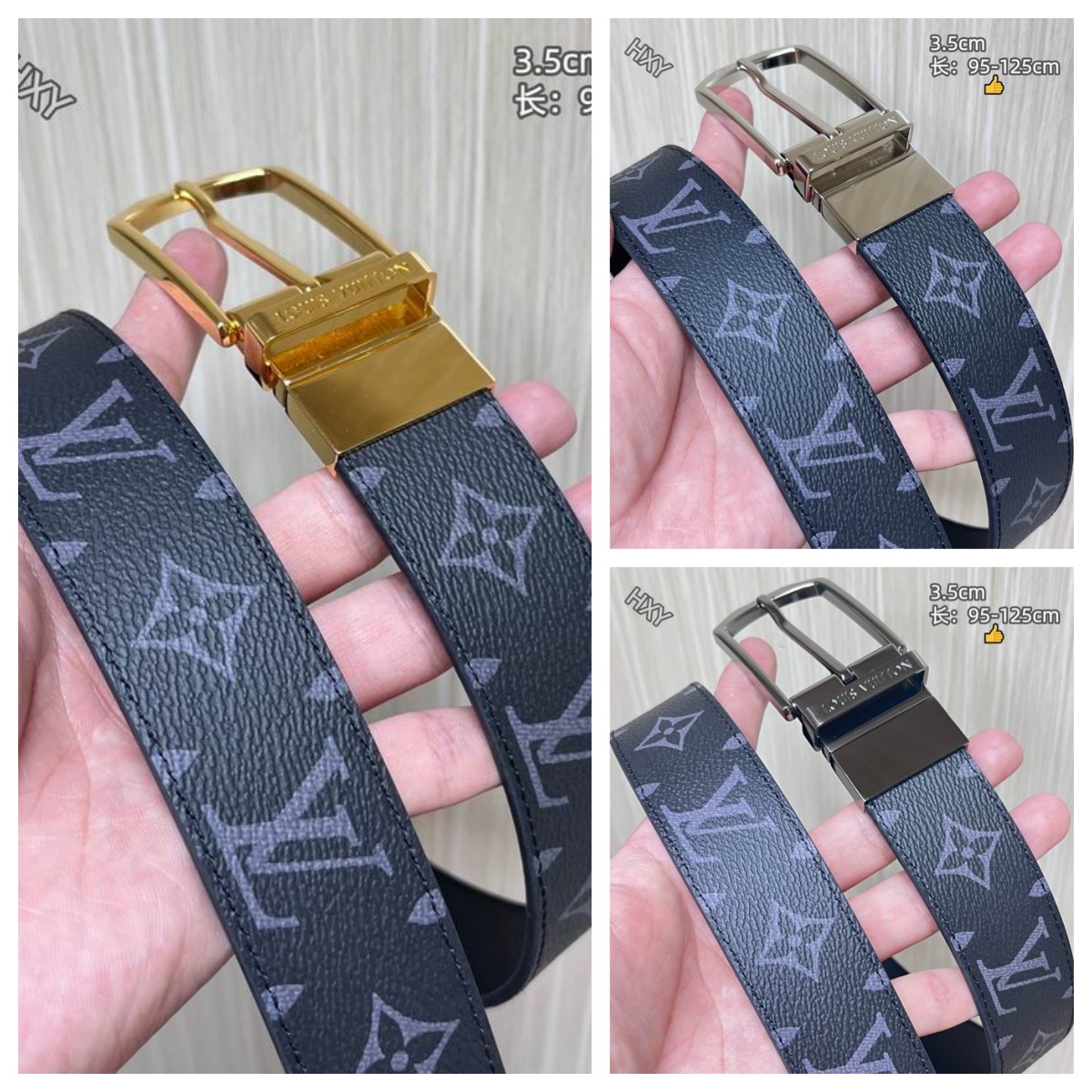 L X V 35mm Belt（Multiple colors）