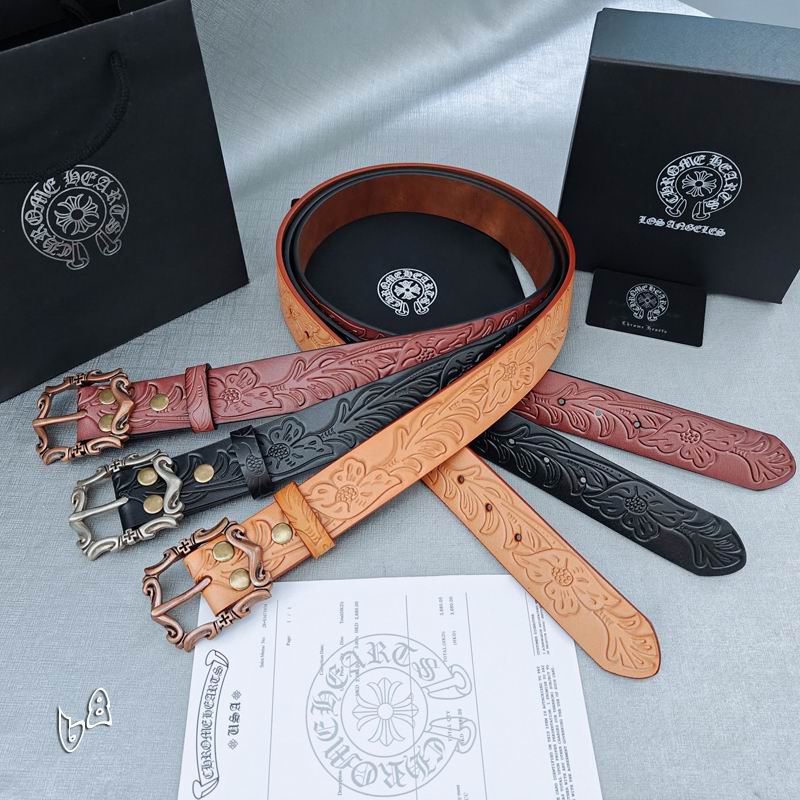 Chrome H 35mm Belt(Multiple colors) detail 2