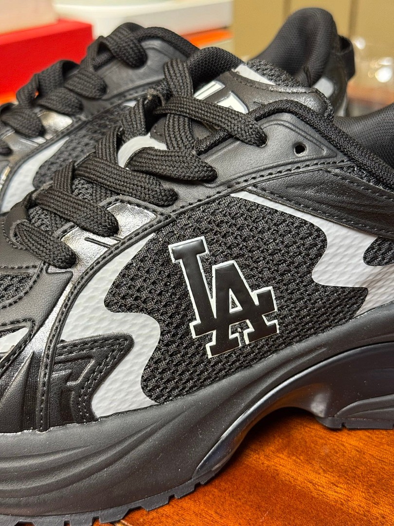 MLB黑灰 Curve Runner 跑步鞋 黑色3ARNSPL4N（GP010）
