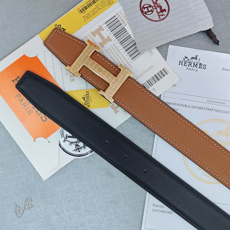 Herms 32mm Belt(Multiple colors) detail 9