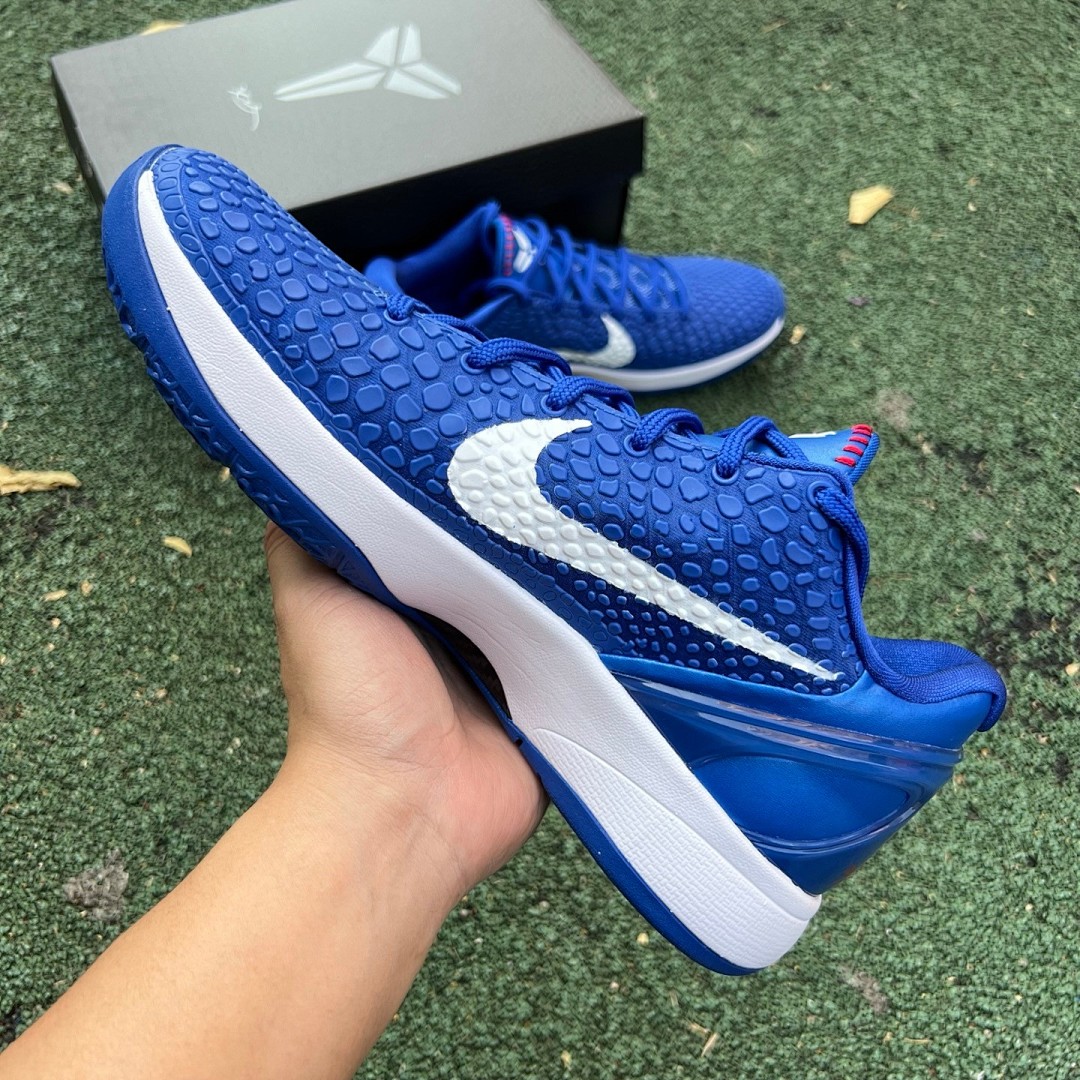科比6蓝白 道奇 s2纯原版 Nike Kobe 6 Protro 