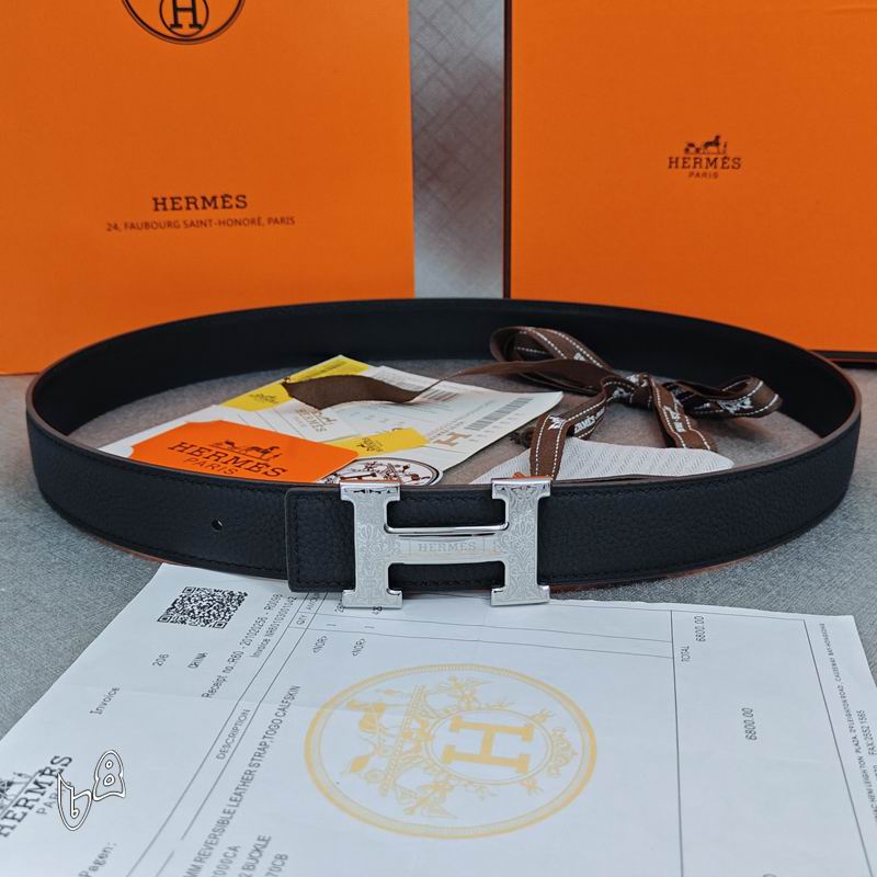 Herms 32mm Belt(Multiple colors) detail 10