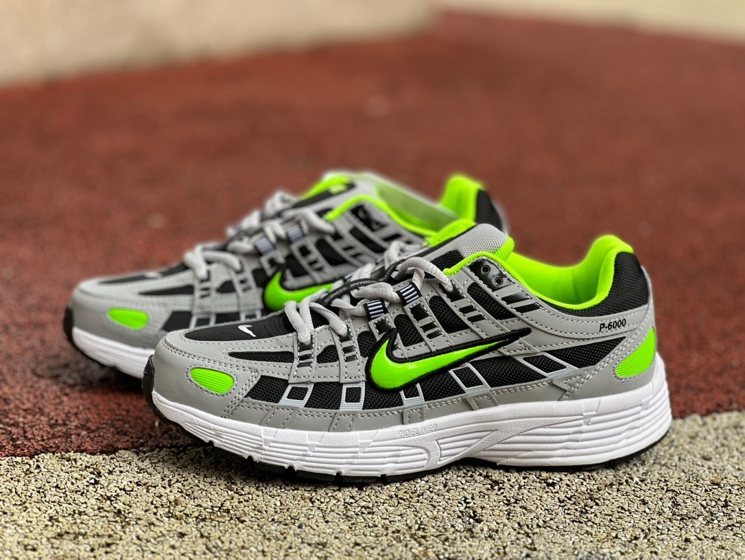 Nike p-6000灰绿黑 Nike/耐 新款P-6000 低帮透气时尚休闲鞋 CD6404-005