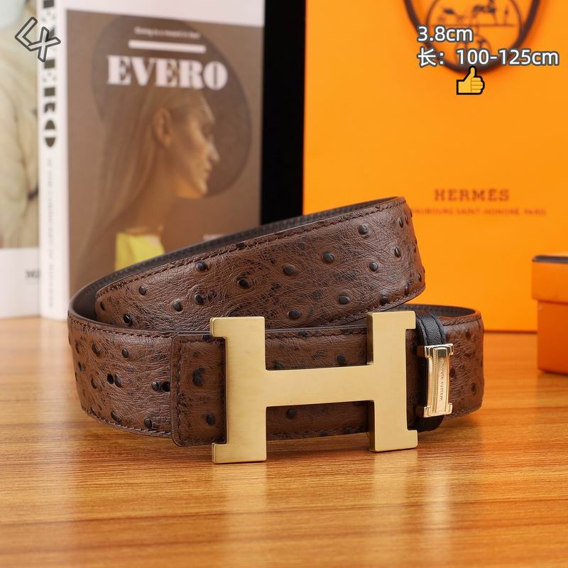 Herms 38mm Belt(Multiple colors) detail 5