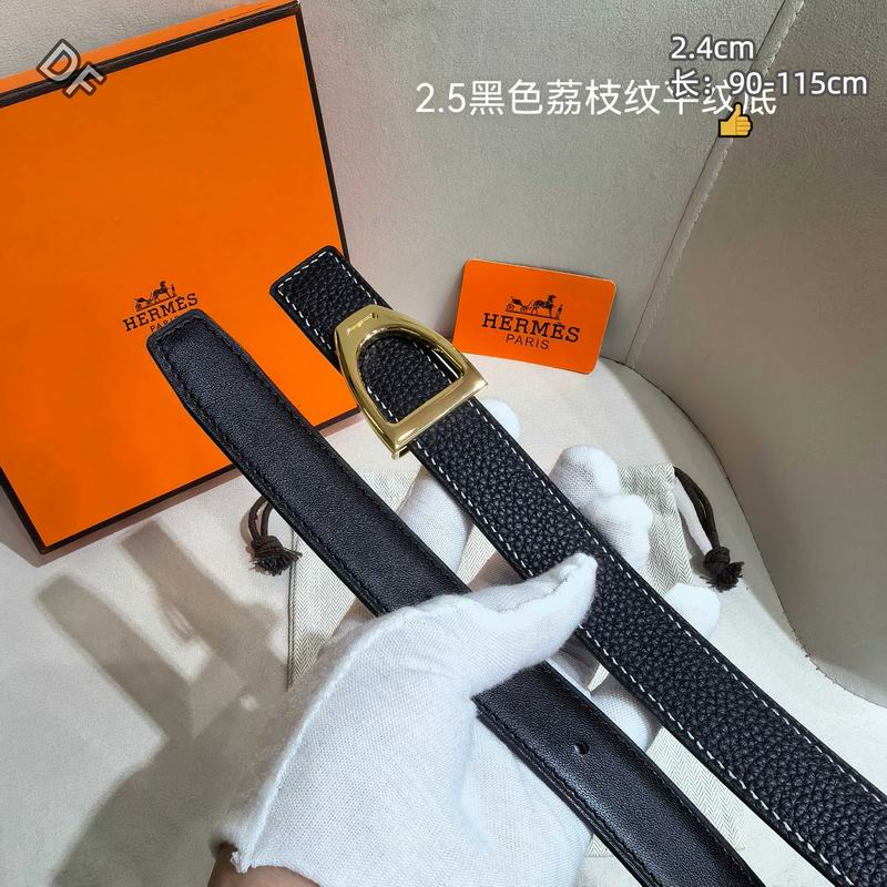 Herms 24mm Belt(Multiple colors) detail 28
