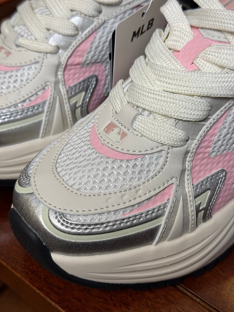 MLB白银粉 New York Yankees Curve Runner 跑步鞋 粉色 3ARNSPL4N（GP011）