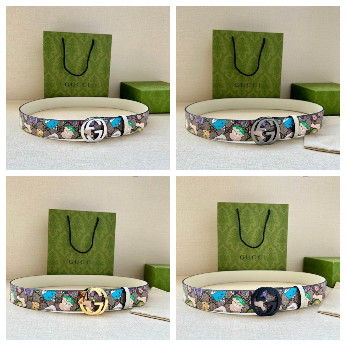 GUC 38mm Belt（Multiple colors）