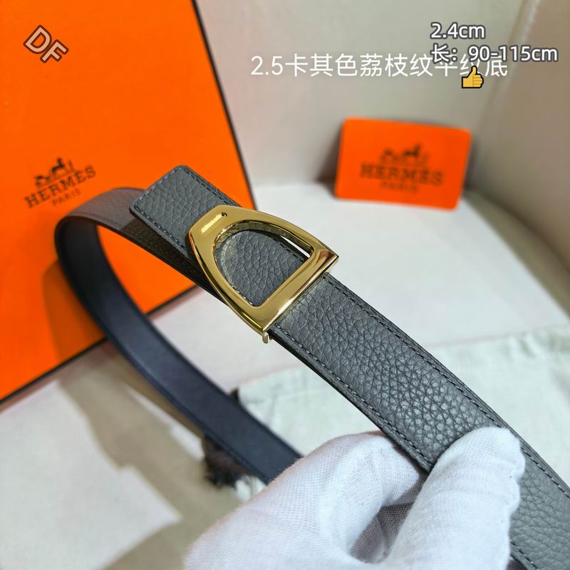 Herms 24mm Belt(Multiple colors) detail 11