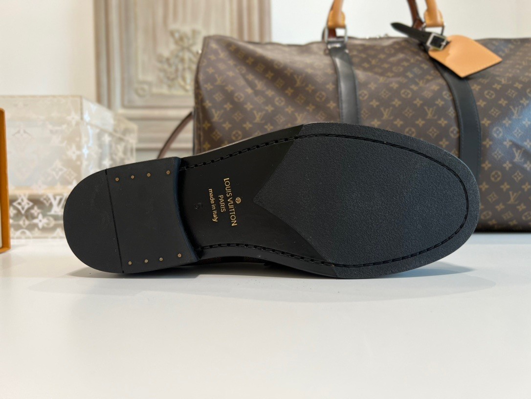 L X V Men's new high qualityLoafers detail 4