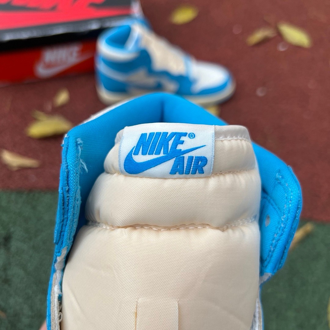 aj1做旧北卡蓝 Air Jordan 1 Hi OG “UNC Reimagined”DZ5485-402