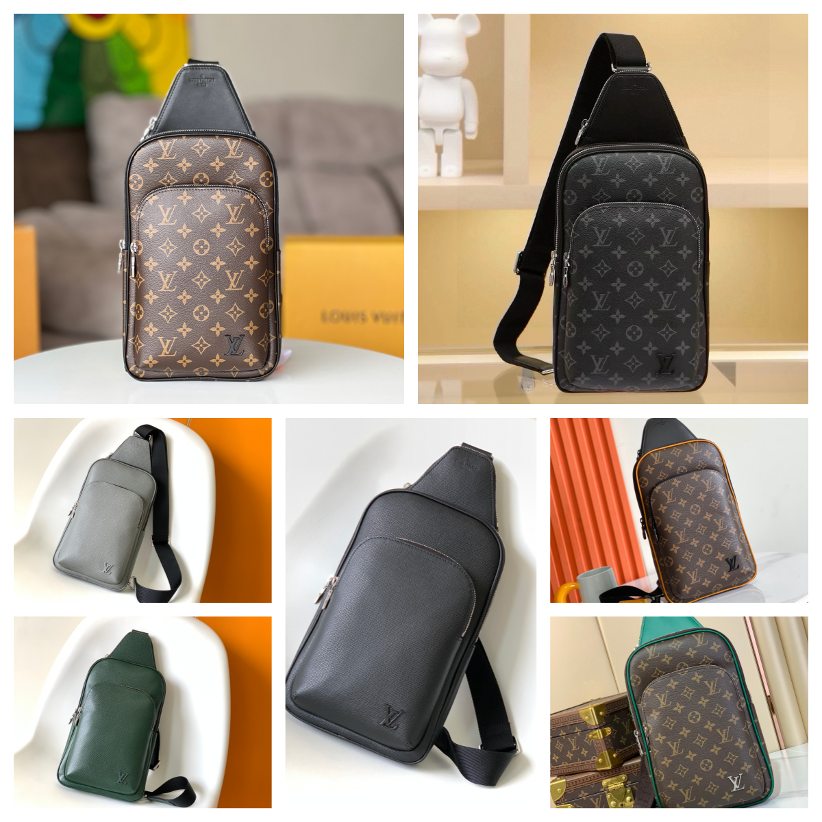 L X V AVENUE NM Shoulder bag 20*31*7cm（Multiple colors）