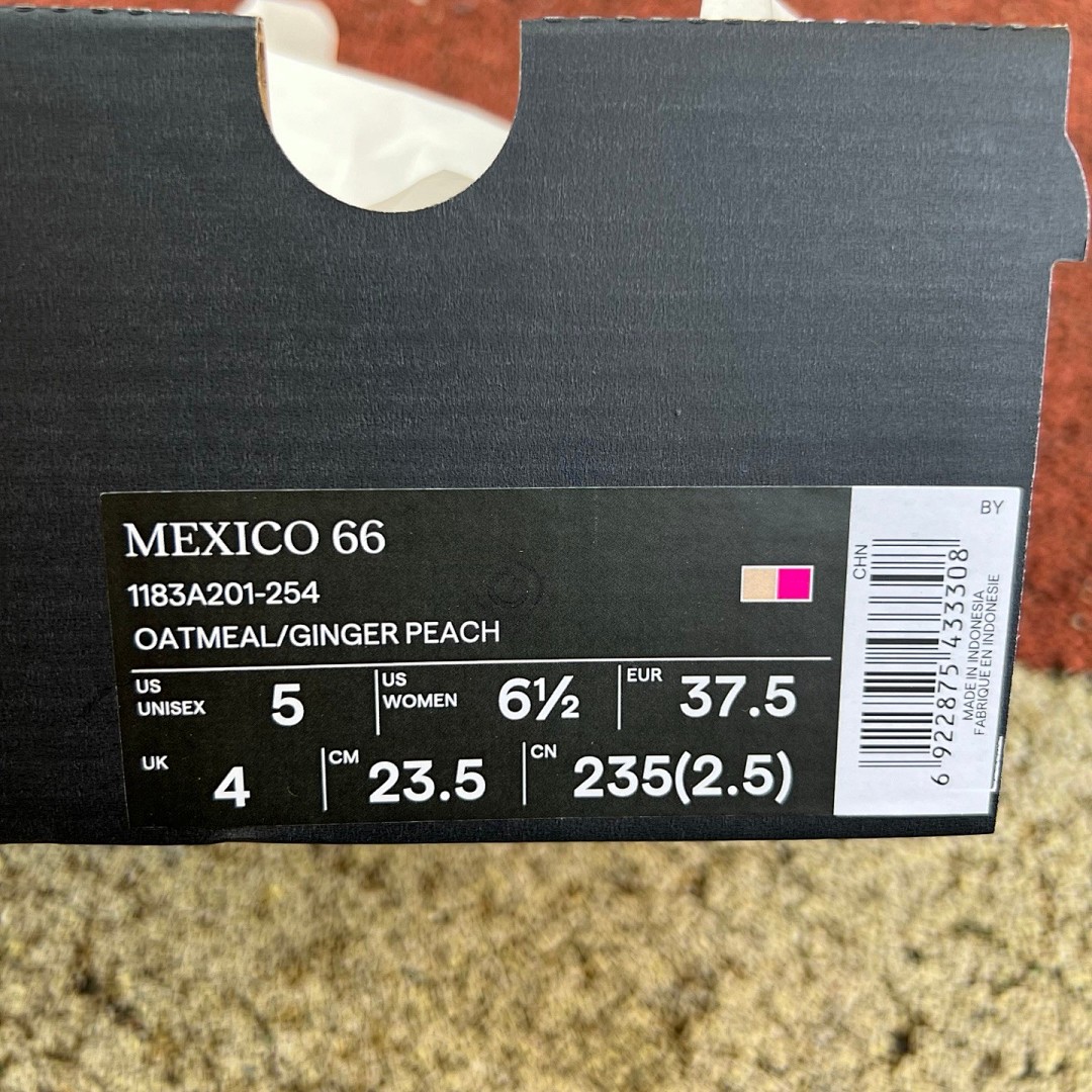 鬼冢虎米白粉 Onitsuka Tiger鬼塚虎 MEXICO 66 舒适百搭 防滑耐磨 低帮 米白粉