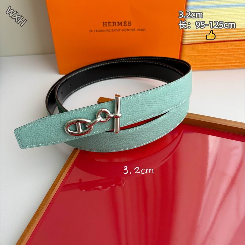 Herms 32mm Belt(Multiple colors) detail 9