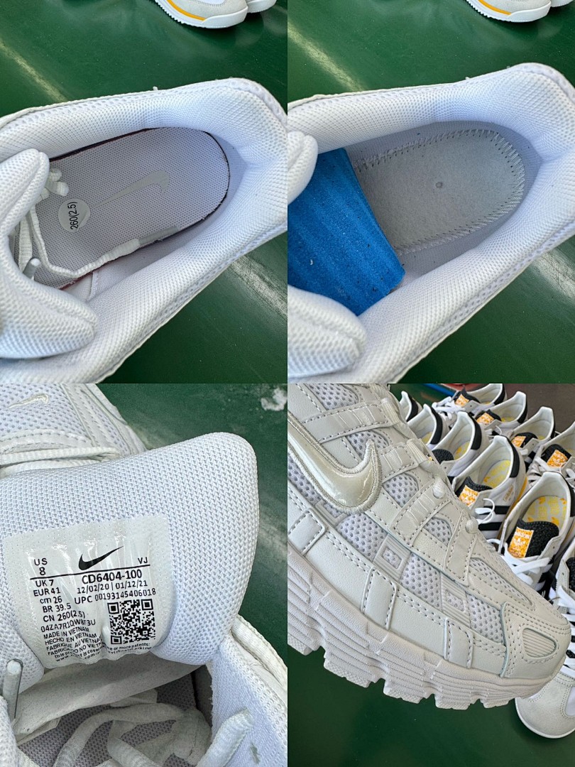 NIKE P-6000 全白 原装订单 外围平台专供 复古科技个性老爹鞋P-6000 灵感来源于 Pegasus 25 和 Pegasus 2006