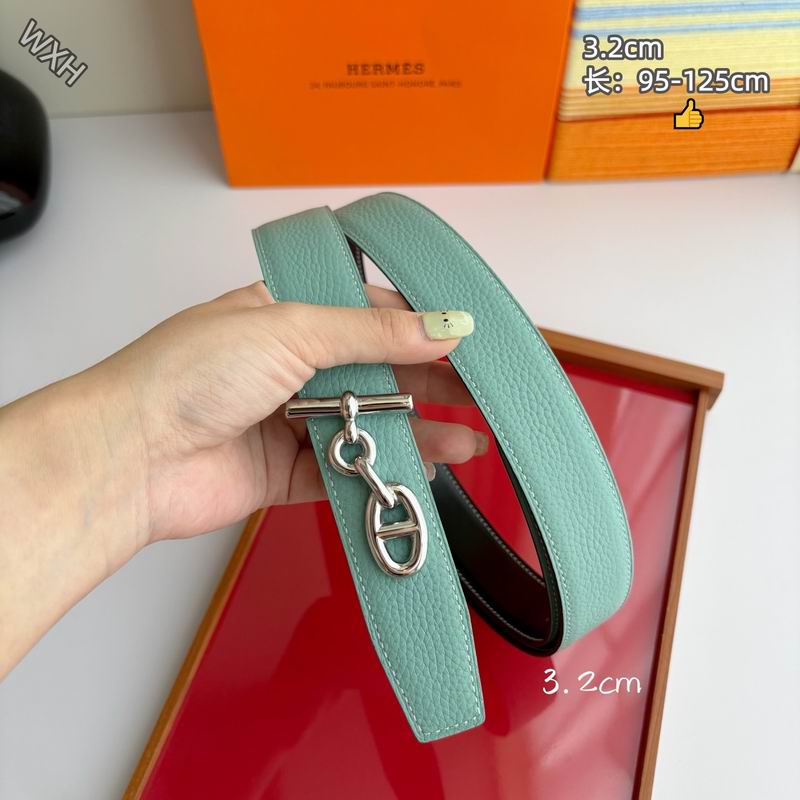 Herms 32mm Belt(Multiple colors) detail 10