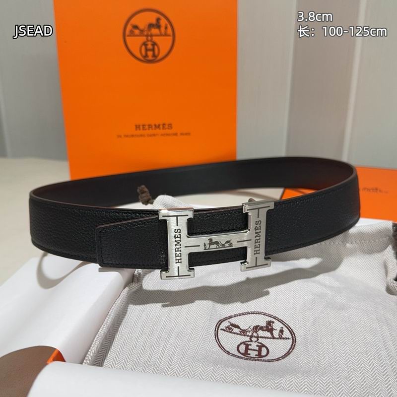Herms belt Wide 3.8cm(Multiple colors) detail 2