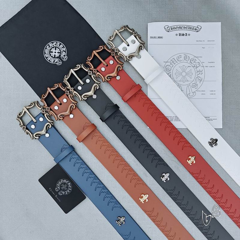 Chrome H 38mm Belt（Multiple colors）