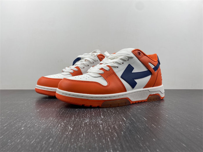 OW Out Of Office OOO Low Tops White Orange Blue OMIA189F21LEA0022045 detail 7