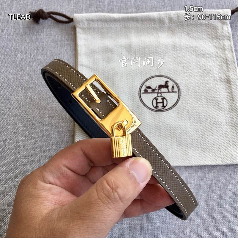 Herms 15mm Belt(Multiple colors) detail 5