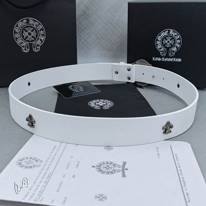 Chrome H Belt Wide 3.8cm(Multiple colors) detail 22