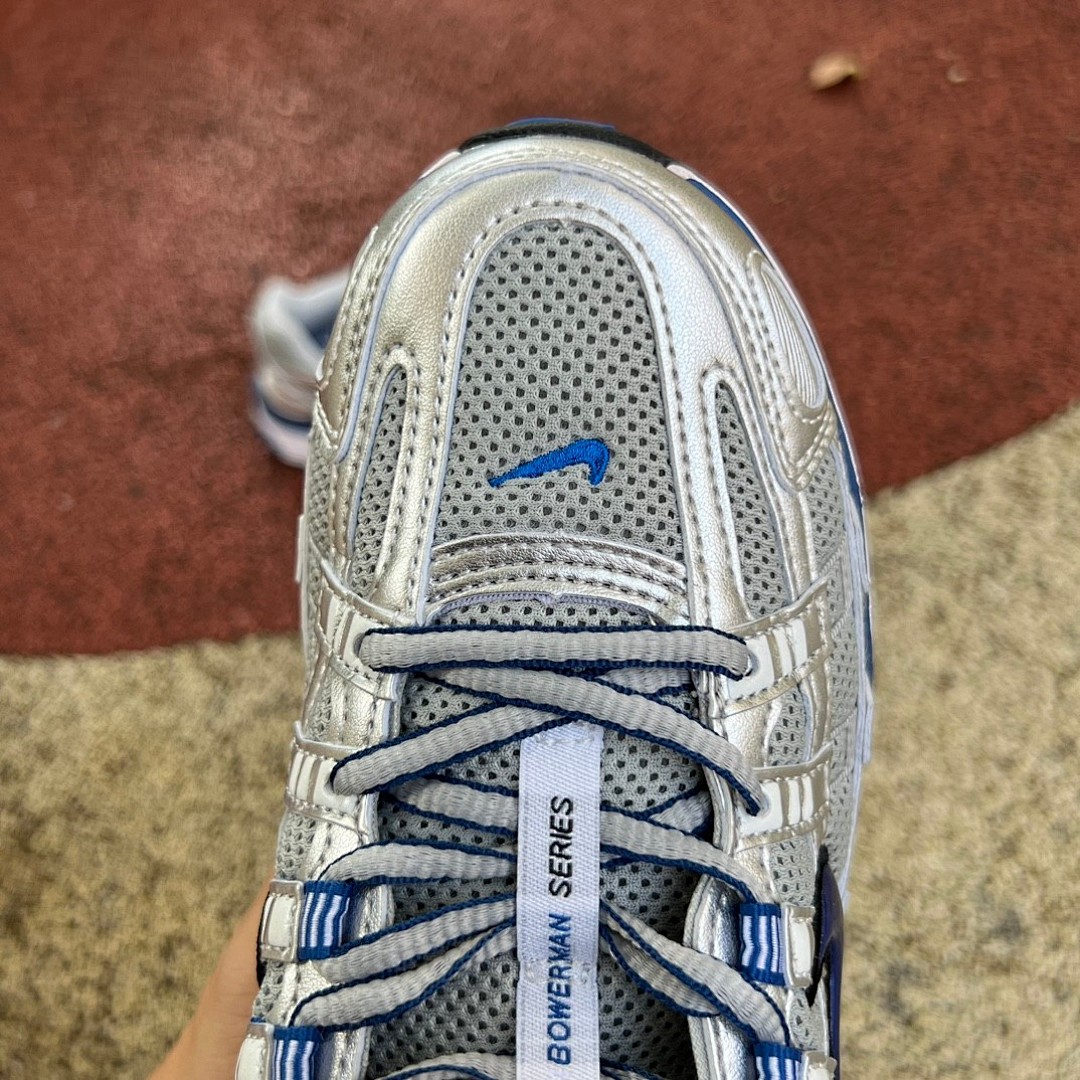 Nike P-6000白蓝银 Nike耐克男鞋 P-6000 PRM 网面透气耐磨运动训练复古跑步鞋 BV1021-001
