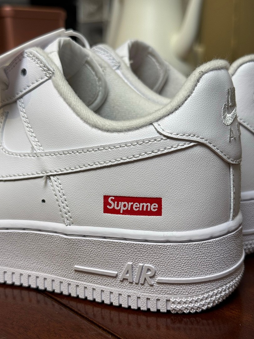 空军一号af1 Supreme联名白低  CU9225-100