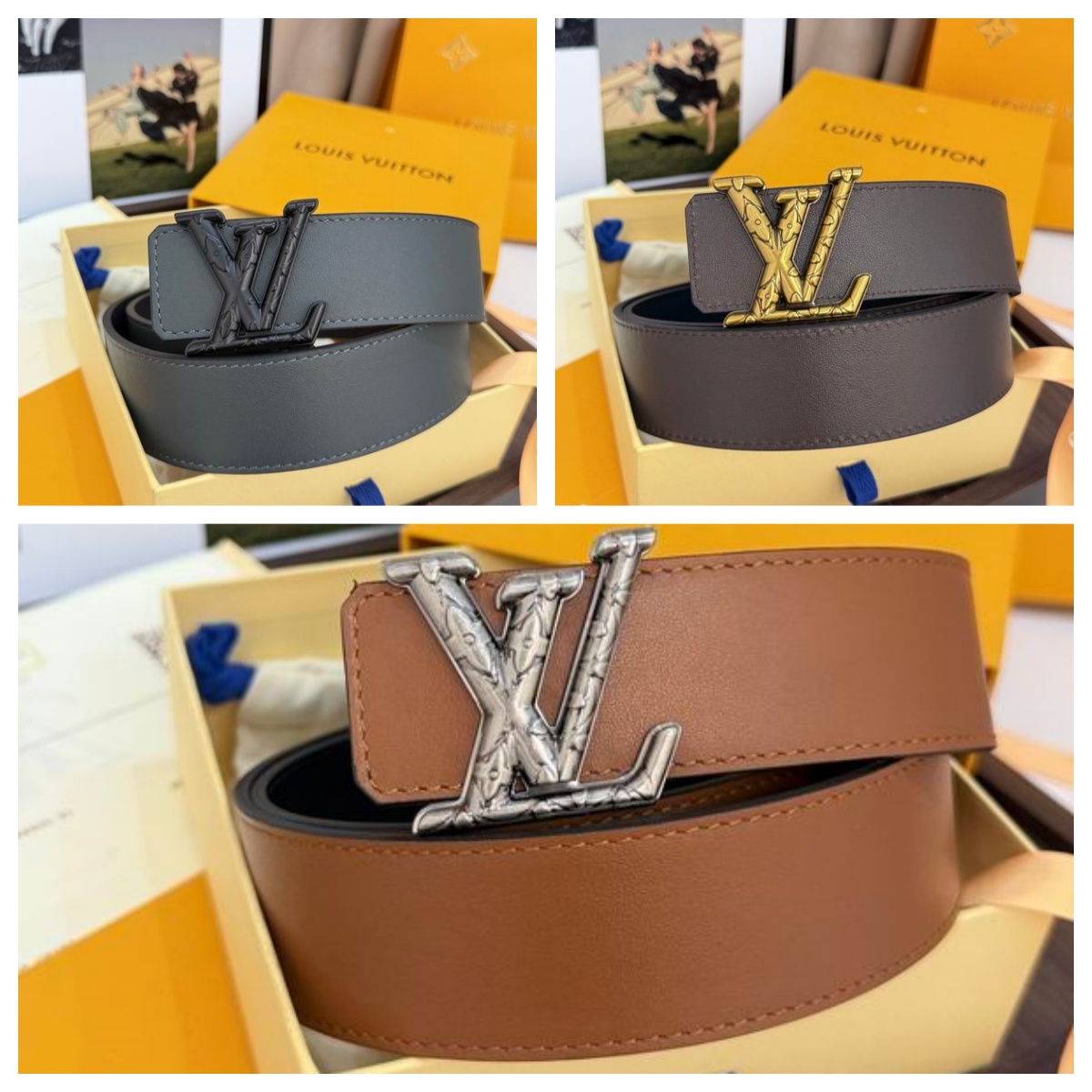 L X V 40mm Belt（Multiple colors）