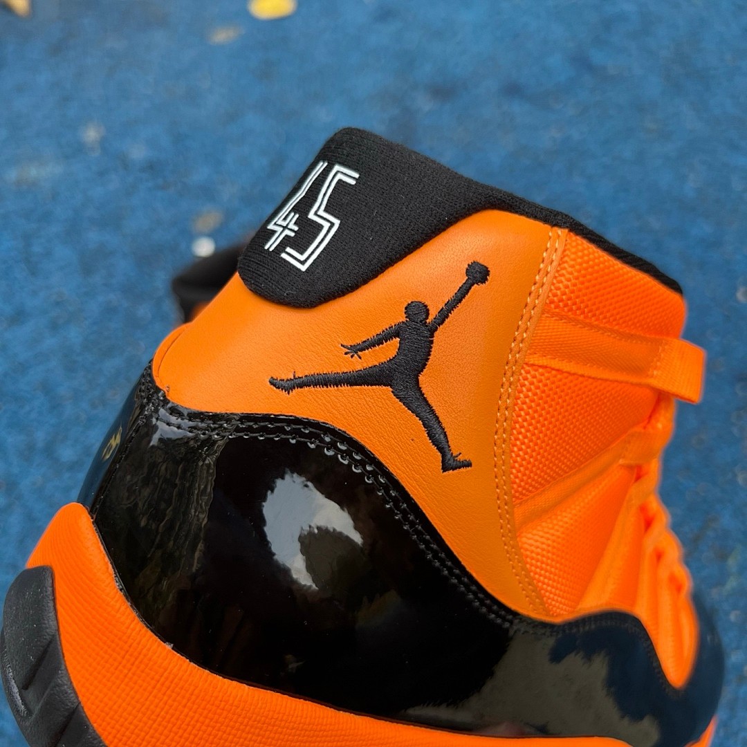aj11黑橙高帮 Air Jordan 11 CT8012-800