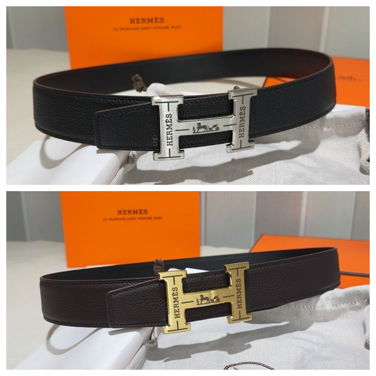 Herms belt Wide 3.8cm（Multiple colors）