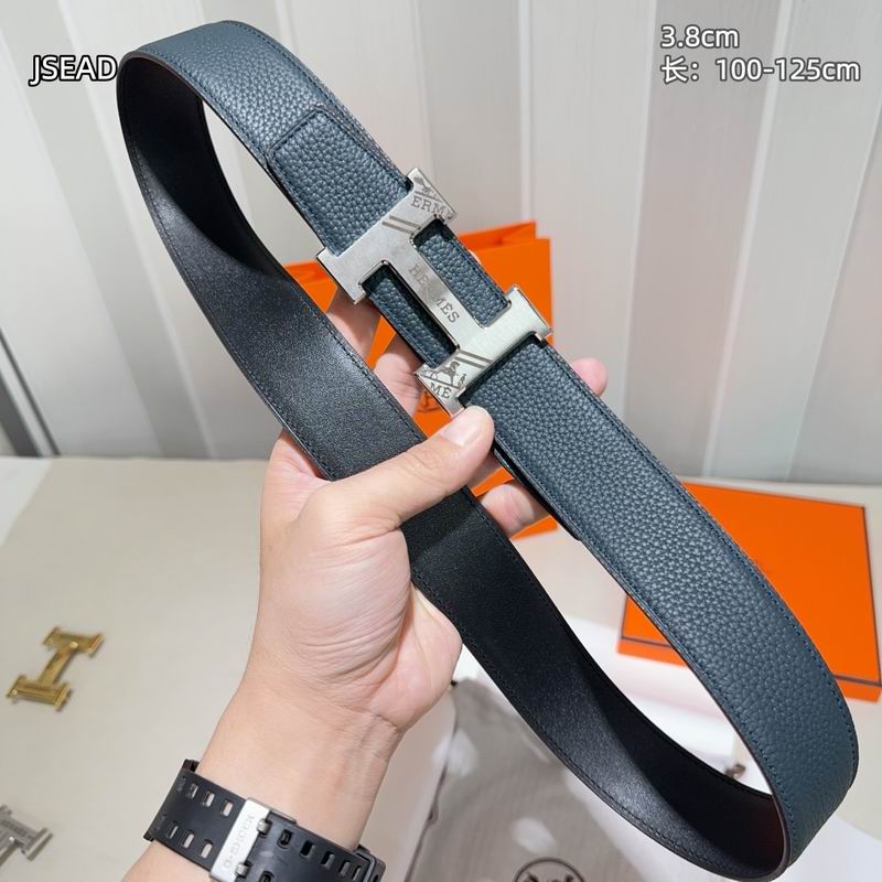 Herms belt Wide 3.8cm(Multiple colors) detail 3