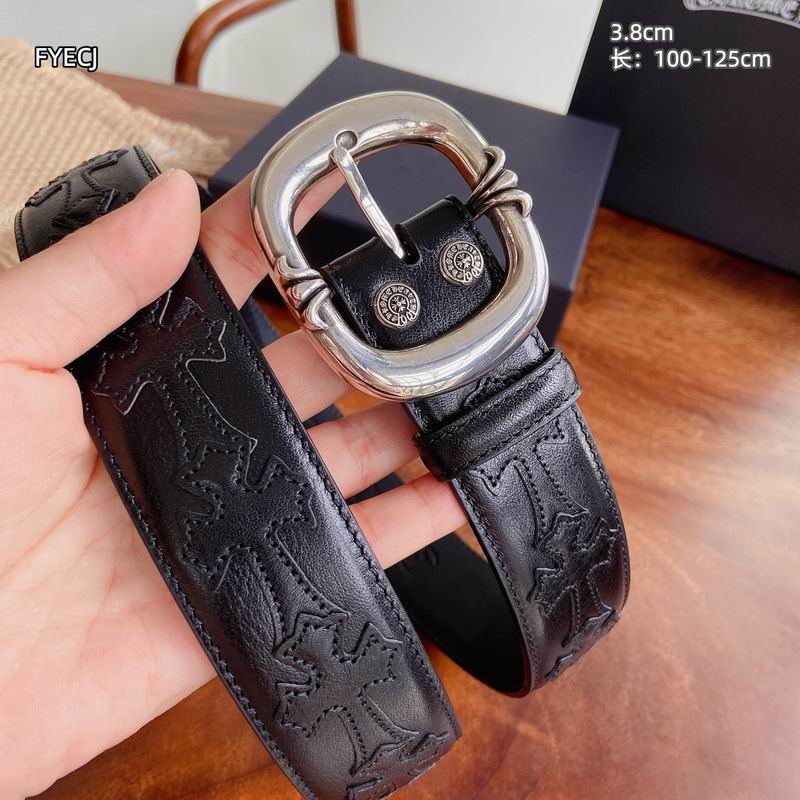 Chrome H Belt Wide 3.8cm(Multiple colors) detail 11
