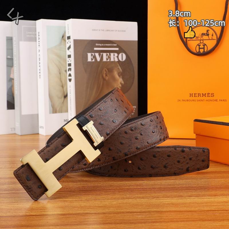 Herms 38mm Belt(Multiple colors) detail 2