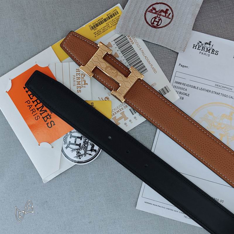 Herms 32mm Belt(Multiple colors) detail 10