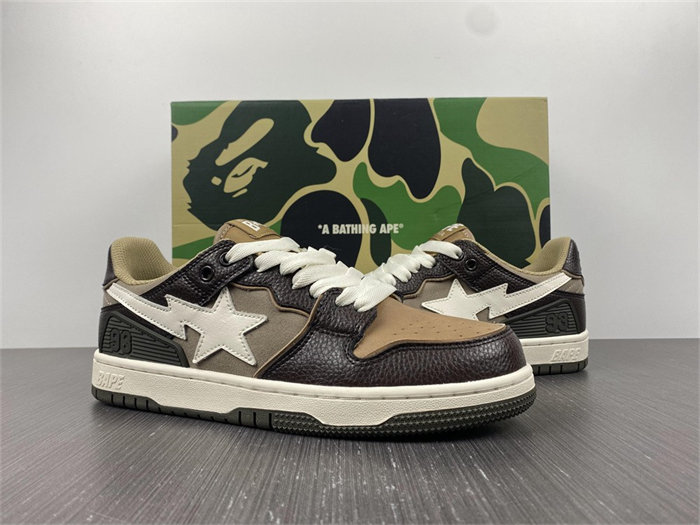 BAP SK8 Sta Brown Ivory