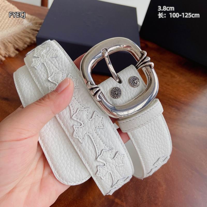 Chrome H Belt Wide 3.8cm(Multiple colors) detail 3