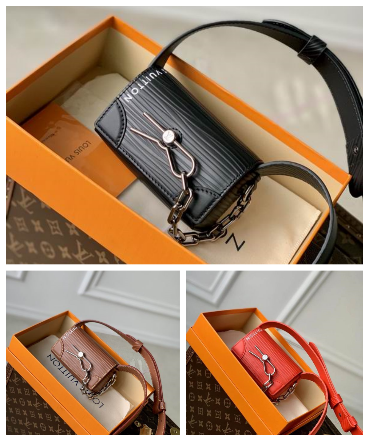 L X V  Messenger Bags Size：13x8x4.5cm
