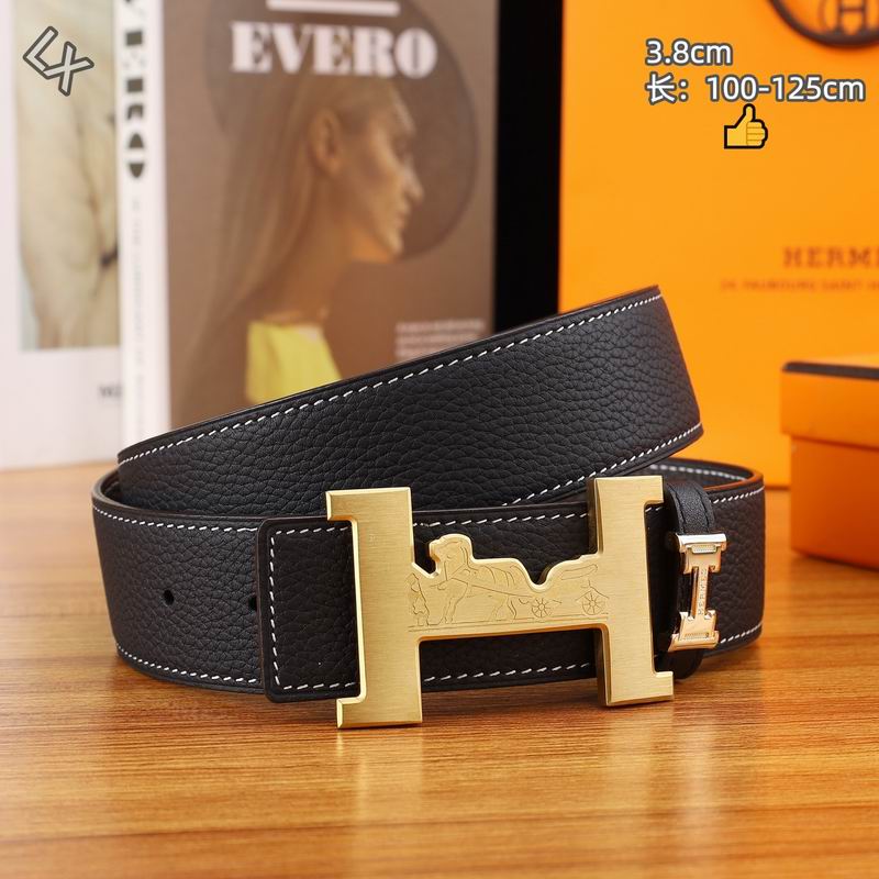 Herms 38mm Belt(Multiple colors) detail 6