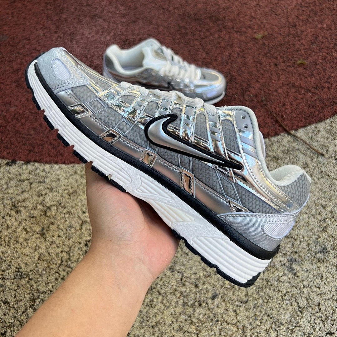 Nike P-6000液态银  Nike耐克男鞋 P-6000 PRM 网面透气耐磨运动训练复古跑步鞋 cn0149-001