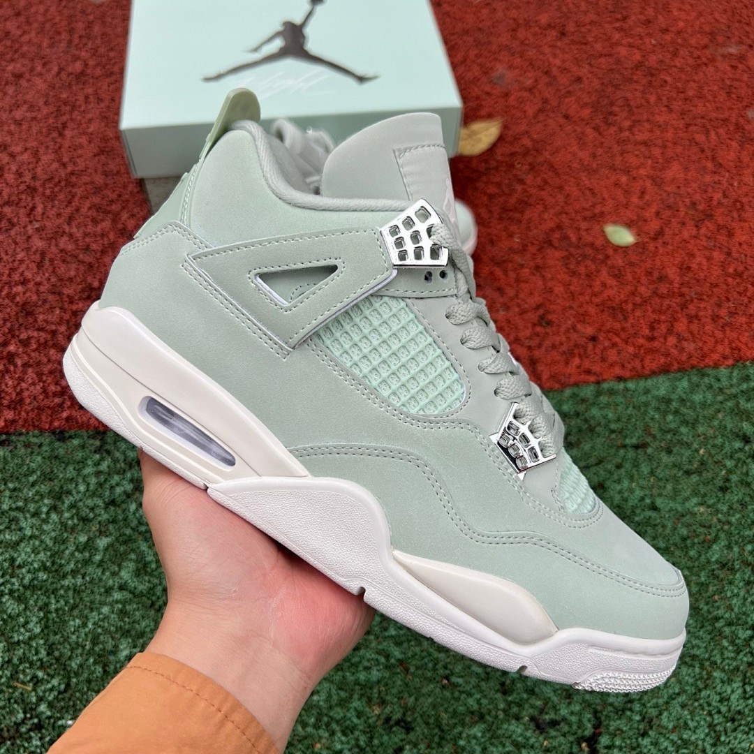 aj4海泡沫 浅绿色 头层 Air Jordan 4 “Seafoam”HV0823-003