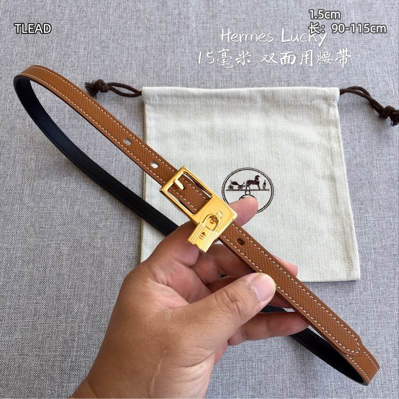 Herms 15mm Belt(Multiple colors) detail 6