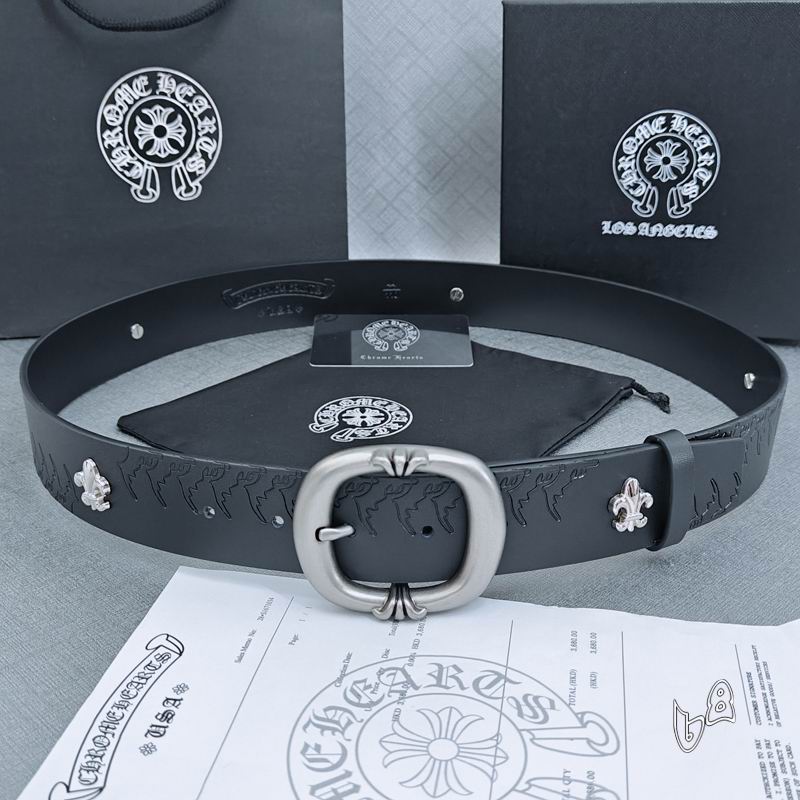 Chrome H 38mm Belt(Multiple colors) detail 11