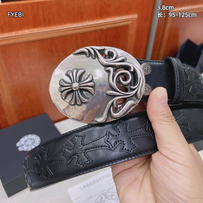 Chrome H Belt Wide 3.8cm(Multiple colors) detail 19