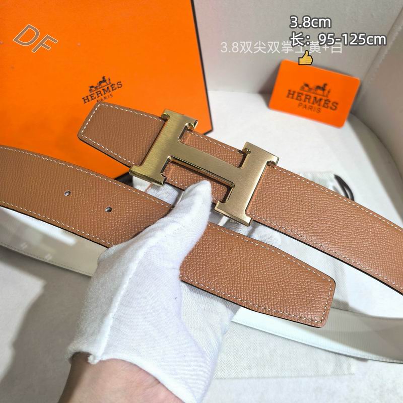 Herms 38mm Belt(Multiple colors) detail 16