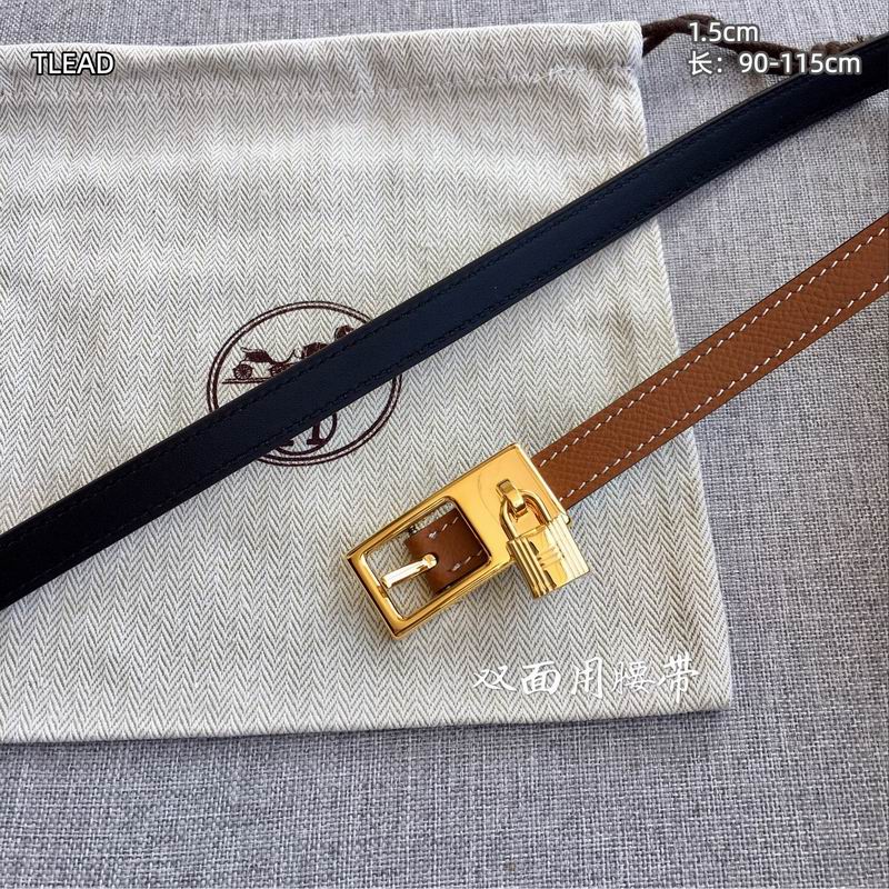 Herms 15mm Belt(Multiple colors) detail 7