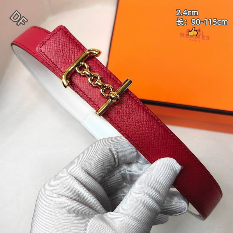 Herms 24mm Belt(Multiple colors) detail 11